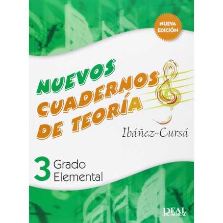 Nuevos Cuadernos de Teoria 3 Grado Elemental (Ibanez Cursa) [Libro]