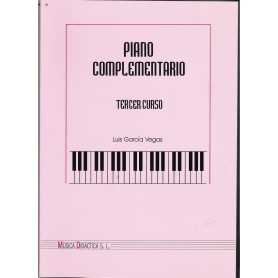 Piano complementario, Tercer curso (Luis García Vegas) [Libro]