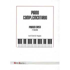 Piano complementario, Primer Curso (Luis García Vegas) [Libro]