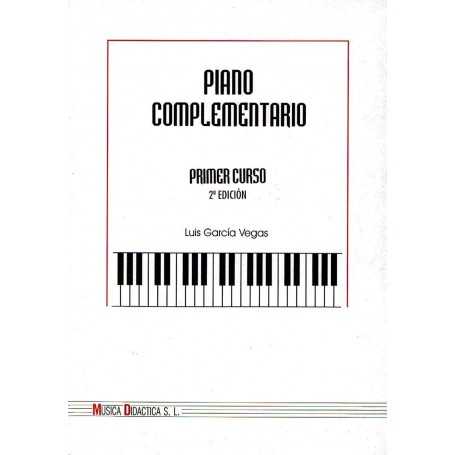Piano complementario, Primer Curso (Luis García Vegas) [Libro]