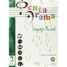 Pentagrama, Lenguaje 2 Grado Elemental [Libro]