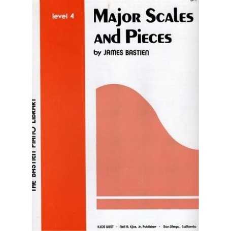 Major Scales and Pieces Level 4 (Piano Solo) [Libro]