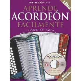 Aprende Acordeon Facilmente, Primer Nivel [Libro]