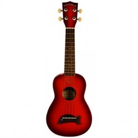 Makala Rojo Sombreado Serie Delfín [Ukelele]