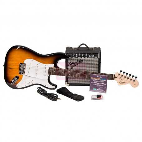 Pack Fender Squier Stratocaster Sunburst [Pack Guitarra Eléctrica]