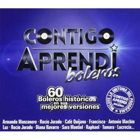 Contigo Aprendi - Boleros [CD]