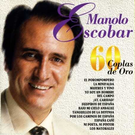 Manolo Escobar - 60 Coplas de oro [CD]