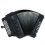 Hohner Compadre Sol-Do-Fa Negro