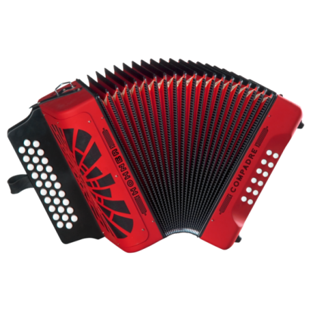 Hohner Compadre Sol-Do-Fa Rojo