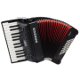 Acordeón Hohner Bravo Ii 48 Negro
