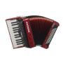 Acordeón Hohner Bravo Ii 60 Rojo