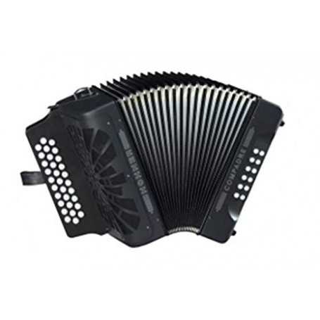 Hohner Compadre La-Re-Sol Negro