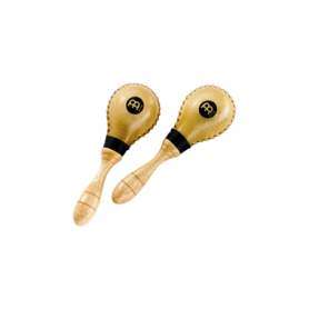 Msm2 Mini Maracas En Cuero Cru [Percusión]