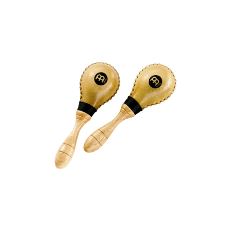 Msm2 Mini Maracas En Cuero Cru [Percusión]