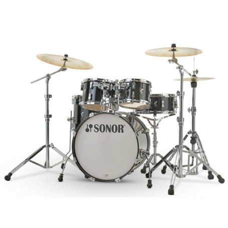 Sonor Set Aq2 Stage Transparent Black [Set Batería]