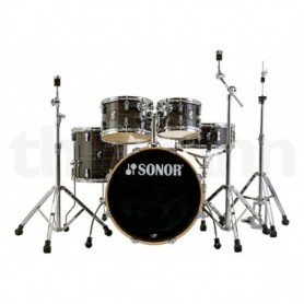 Sonor Set Aq1 Studio Woodgrain Black [Set Batería]