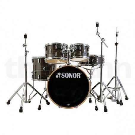 Sonor Set Aq1 Stage Woodgrain Black [Set Batería]