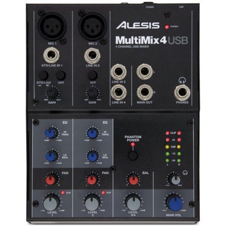 Alesis multimix 4 USB [Mesa de mezclas]