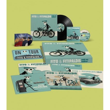 Fito & Fitipaldis - Cada Vez Cadaver (Box Deluxe firmado) [Vinilo +CD + DVD]