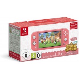 Nintendo Switch Lite Coral + Animal Crossing [Pack Consola]