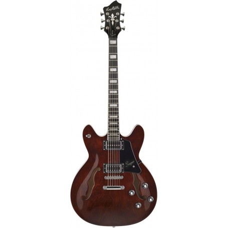Hagstrom Super Viking Trans Brown Justin York [Guitarra Eléctrica]