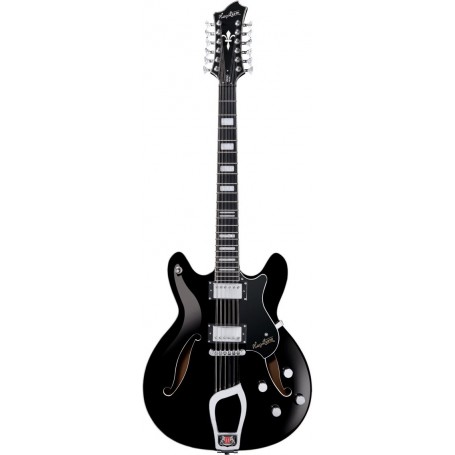 Hagstrom Viking Dlx 12 Blk [Guitarra Eléctrica]