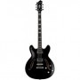 Hagstrom Viking Dlx Baritone Blk [Guitarra Eléctrica]