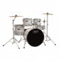 Bateria Tornado By Mapex  18". Blanco Rayado.Sin Platos