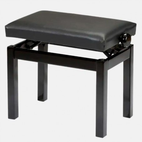Banqueta Piano Regulable Hidrau Model X30 Negro Mate