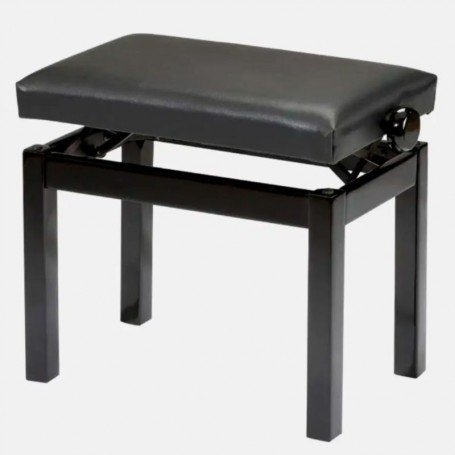 Banqueta Piano Regulable Hidrau Model X30 Negro Mate