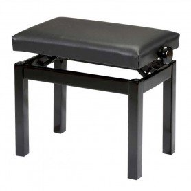 Banqueta Piano Regulable Hidrau Model X30 Negro Brillo