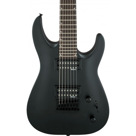 Jacskon Series Dinky® Arch Top JS22-7 Satin Black [Guitarra Eléctrica]