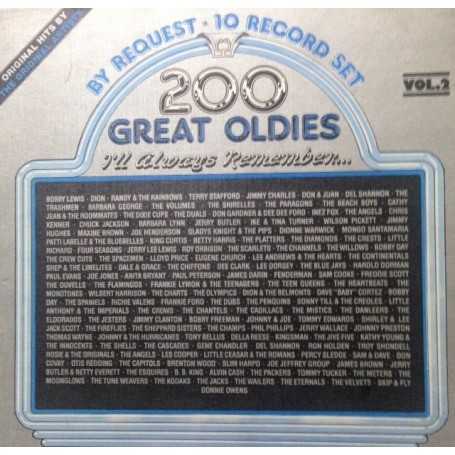 200 Great Oldies I'll Always Remember...Vol.2 [Box Set Vinilo]
