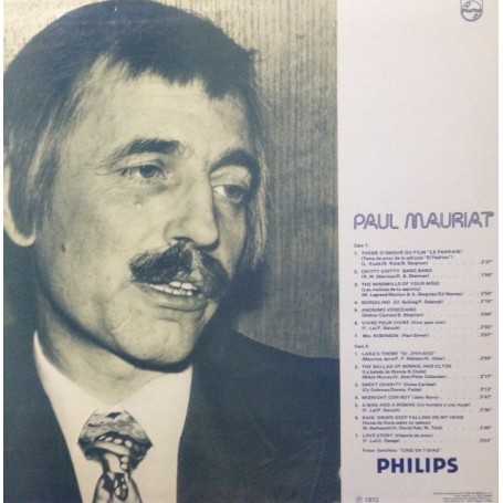 Paul Mauriat - Grandes Temas Del Cine Interpretados Por Paul Mauriat [Vinilo]