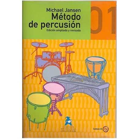 Método de Percusión Vol.1 (Michael Jansen) [Libro + CD]
