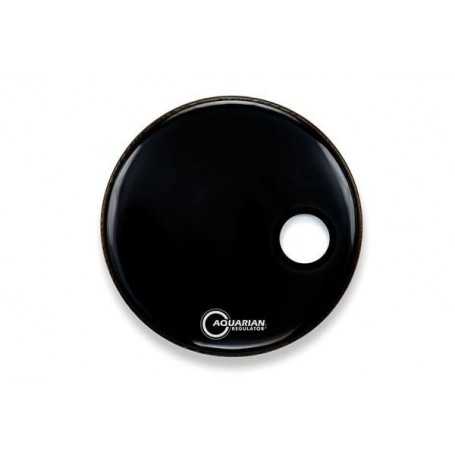 Aquarian 20 Regulator Negro RSM 20 BK [Parche Bombo]
